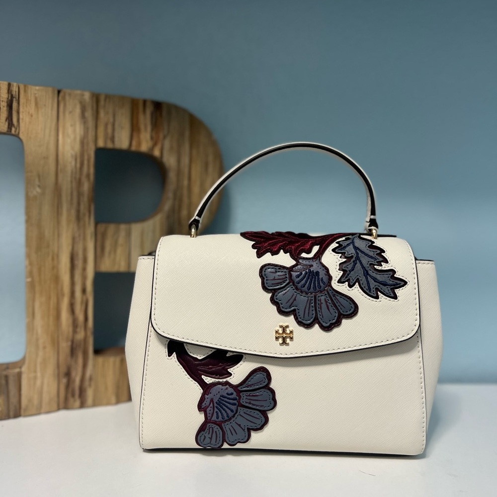 Tory Burch Emerson Appliqué top handle
